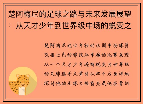 楚阿梅尼的足球之路与未来发展展望：从天才少年到世界级中场的蜕变之旅